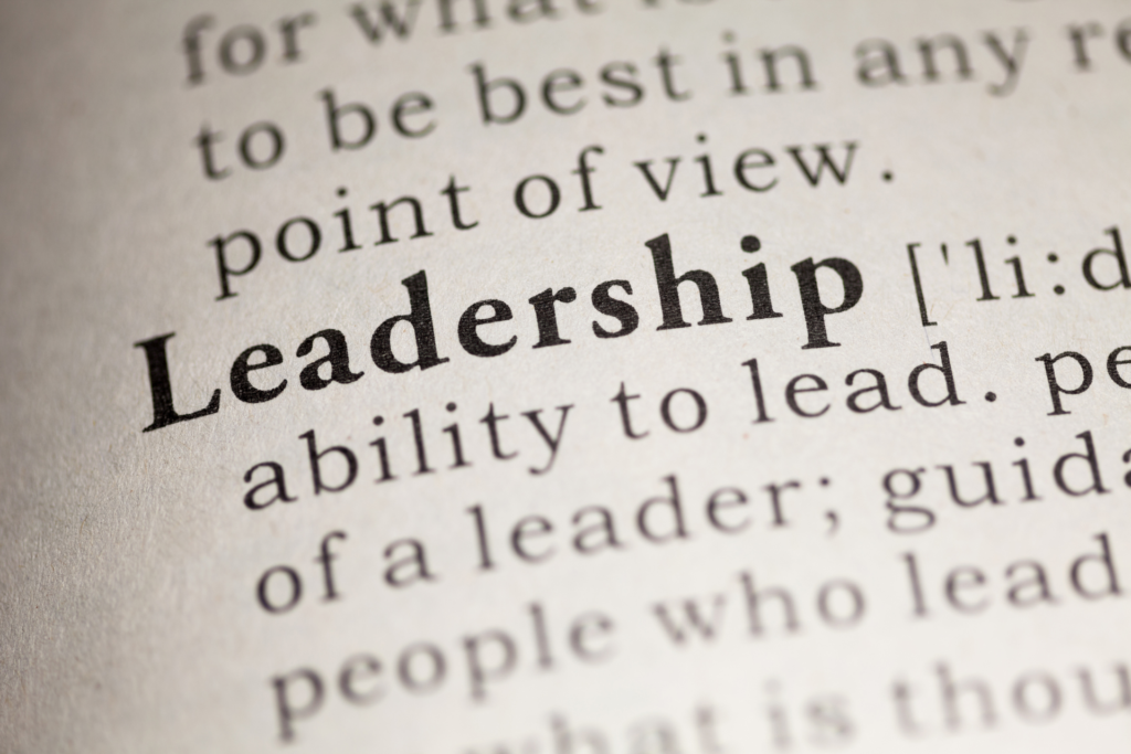 leadership definition in dictionary
